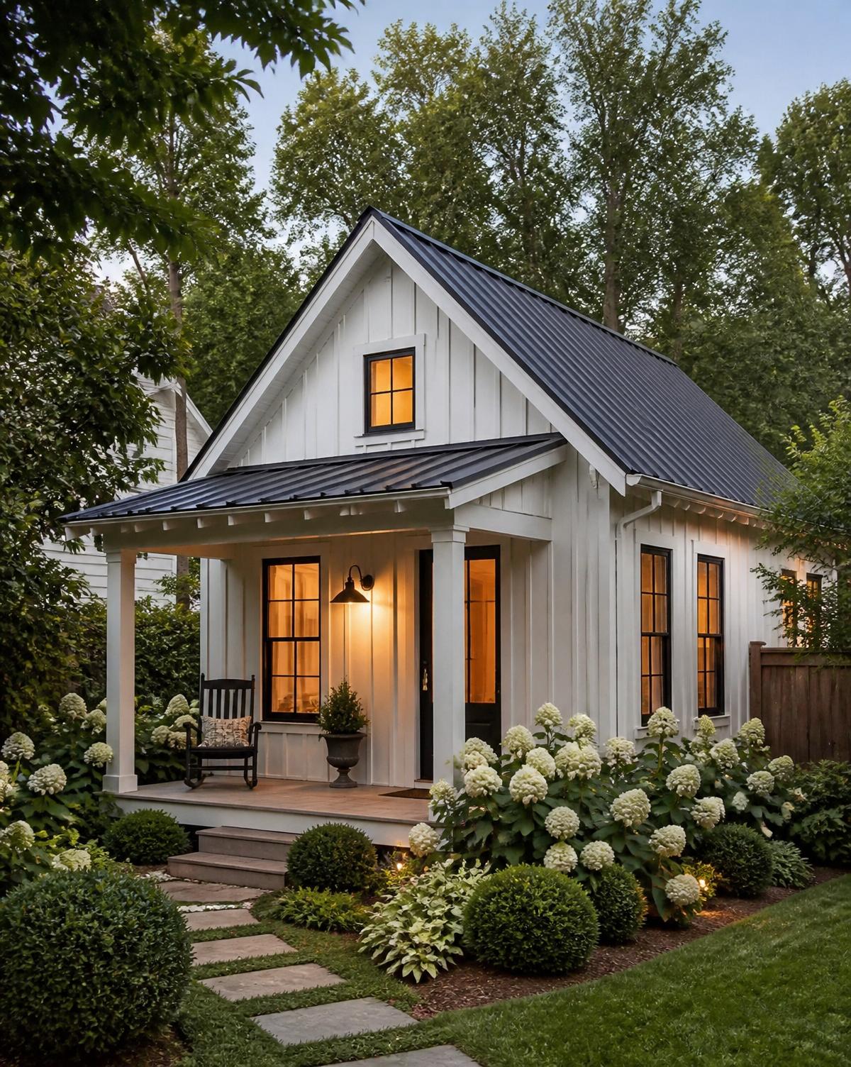A rentable backyard cottage